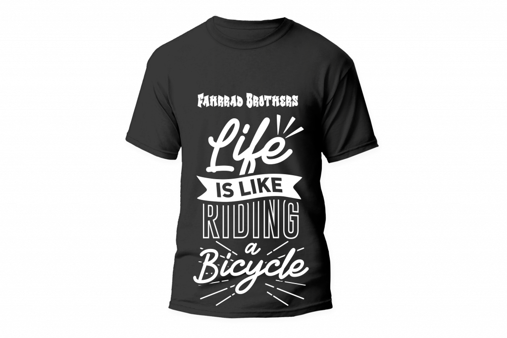 Life is Like Riding a Bicycle weiss