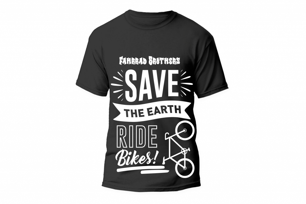 Save the Earth Ride Bikes weiss